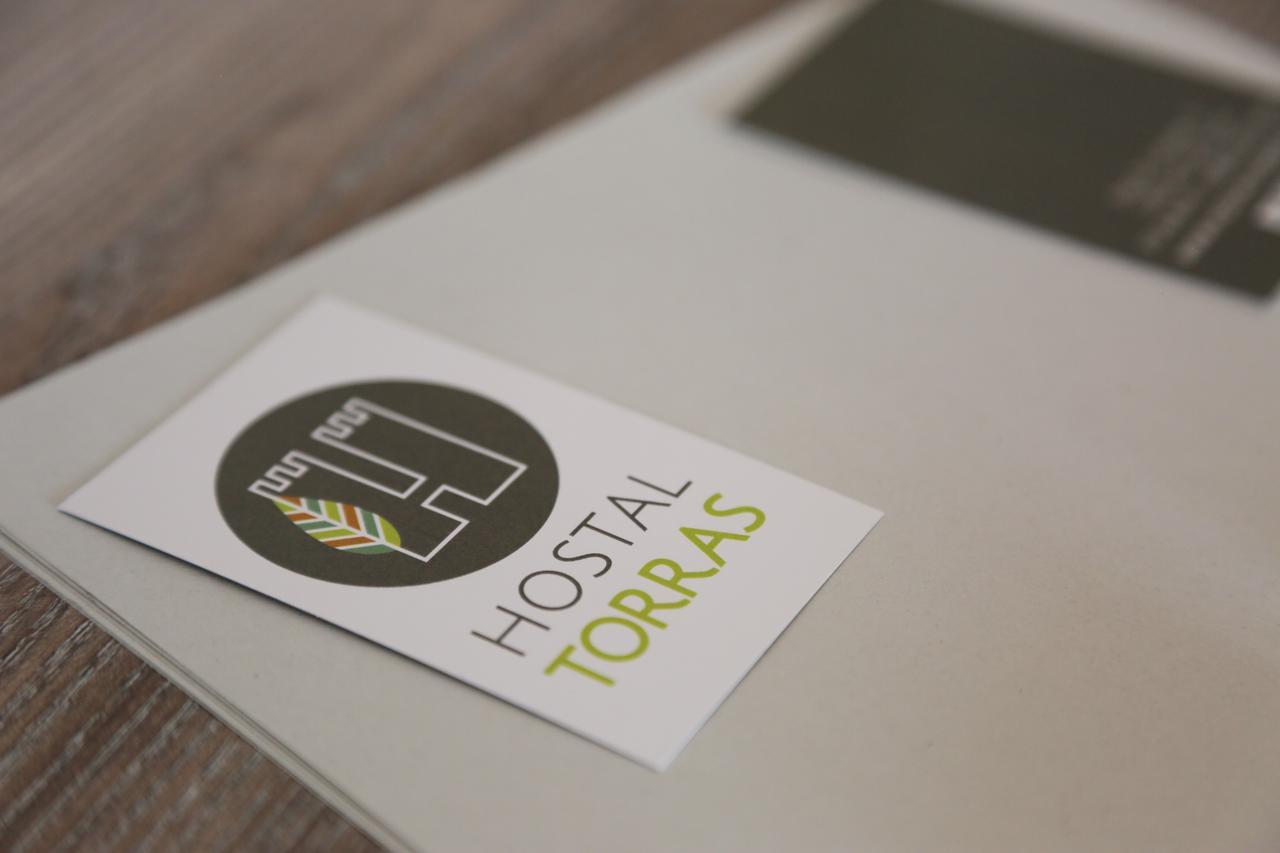 Hostal Torras Sant Hilari Sacalm Luaran gambar